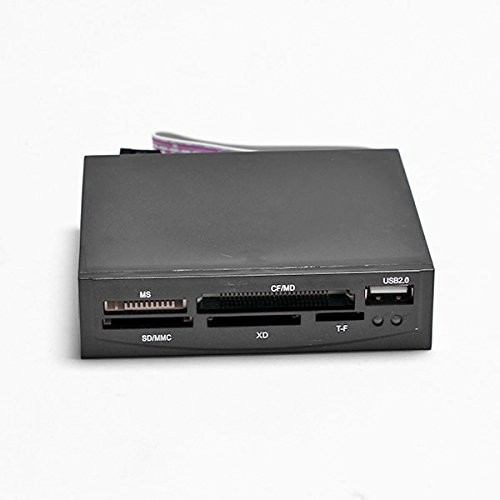 Topwin 3.5" All-in-One Internal Flash Memory Card Reader Black