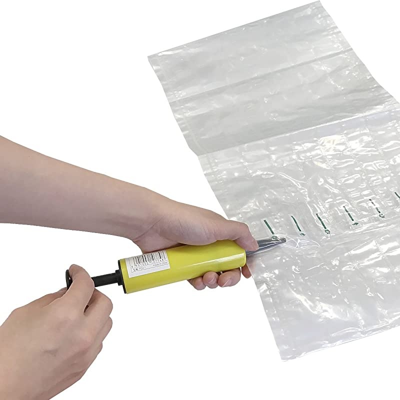 WI-10 Leader Media 10 Cups for Techno Bottle Air Cushion + Small Air Pump Set