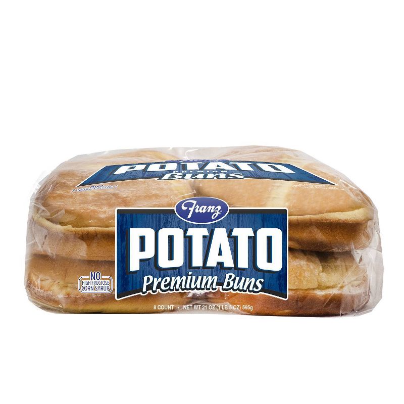 Franz Premium BBQ Potato Buns - 21oz/8ct