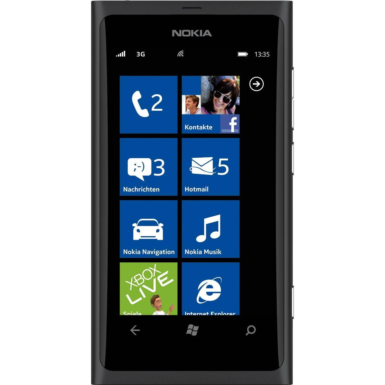 Nokia Lumia 800 16GB (No CDMA, GSM only) Factory Unlocked 3G Smartphone - Blue/Cyan