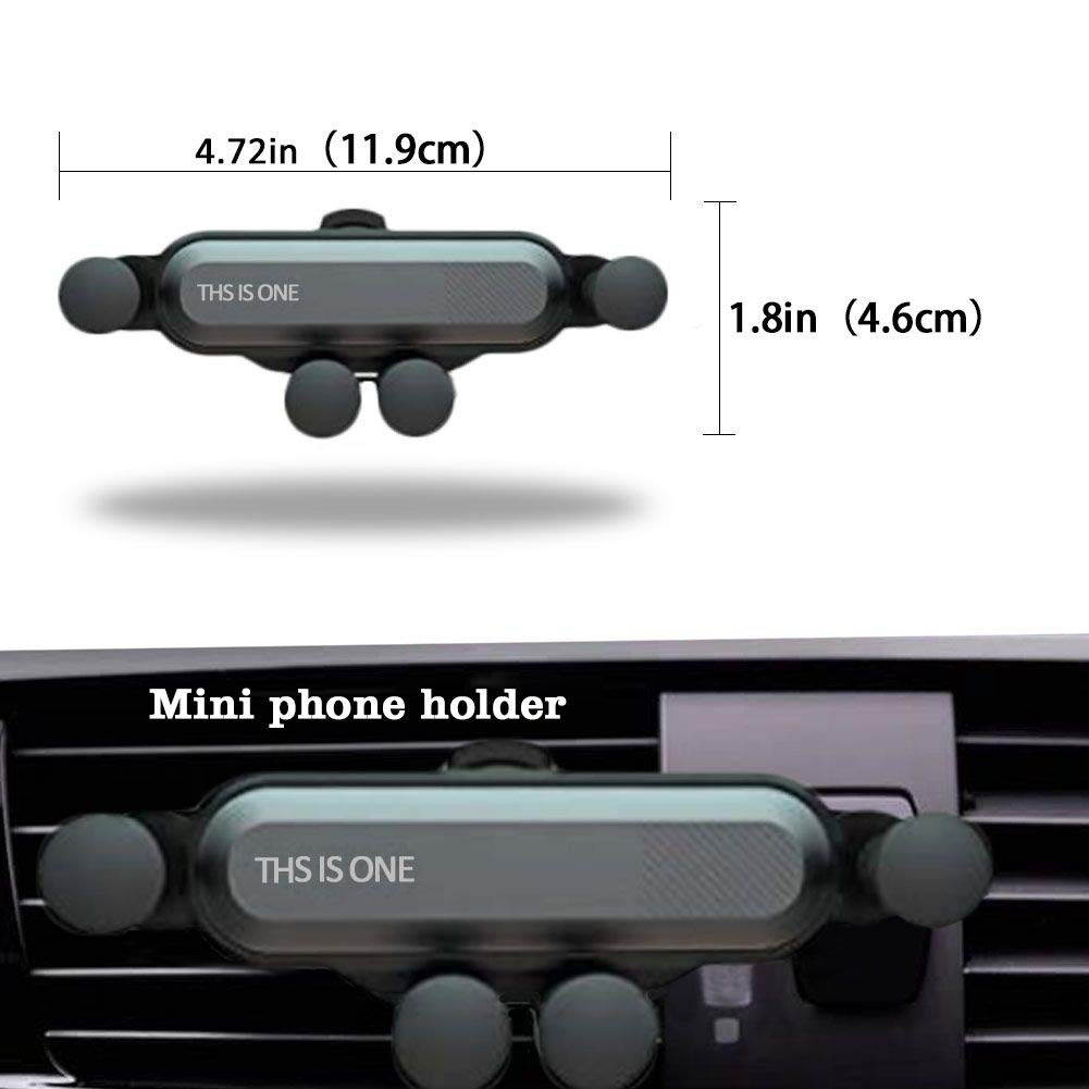 Car Phone Mounts,Air Vent Phone Holder for Car,Car Gravity Phone Holder,Universal Smartphone Car Air Vent Mount Holder for All Kinds of Smartphones from 4.7 to 6.7 inches
