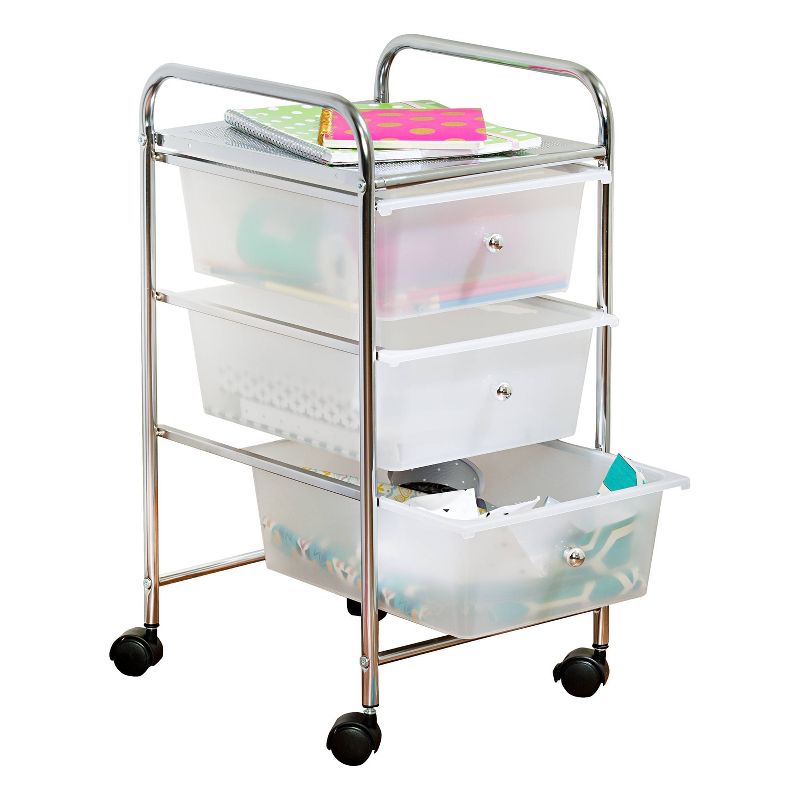 Honey-Can-Do 3 Drawer Rolling Cart