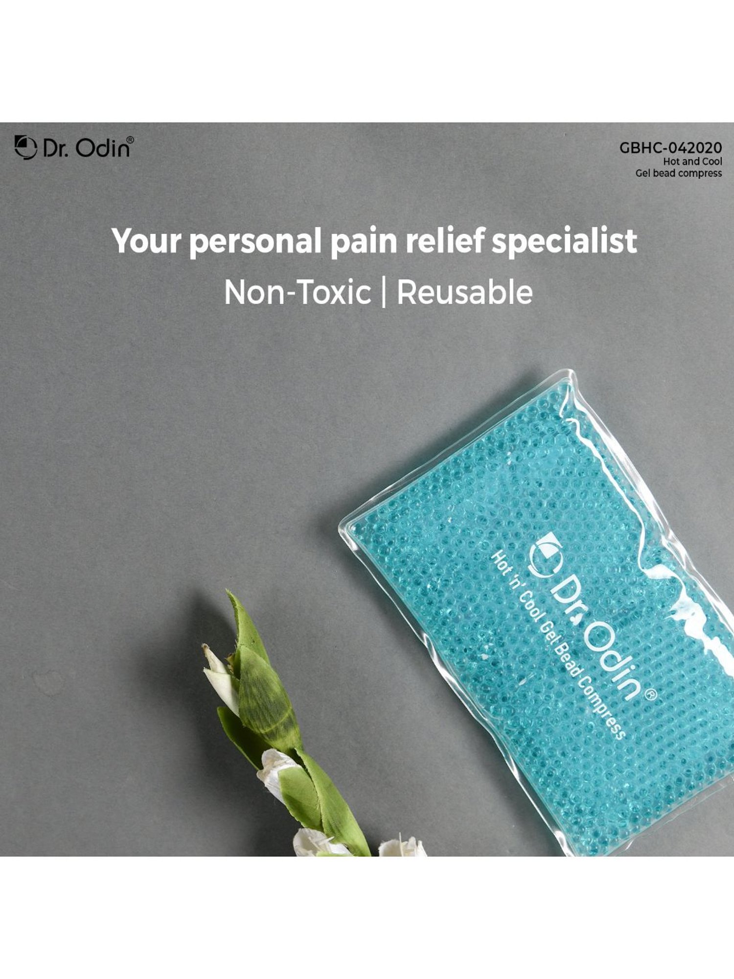 Dr. Odin Gel Bead Hot and Cool Pack (Blue)