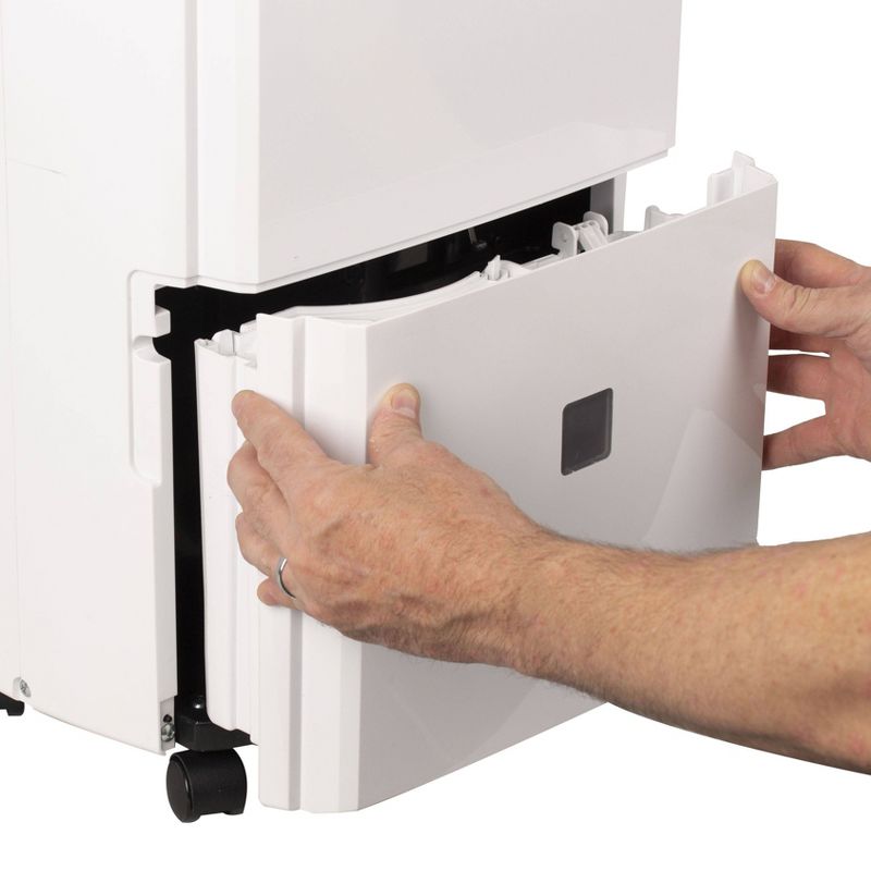 BLACK+DECKER 50pt BDT50PWTB Portable Dehumidifier with Built in Pump White