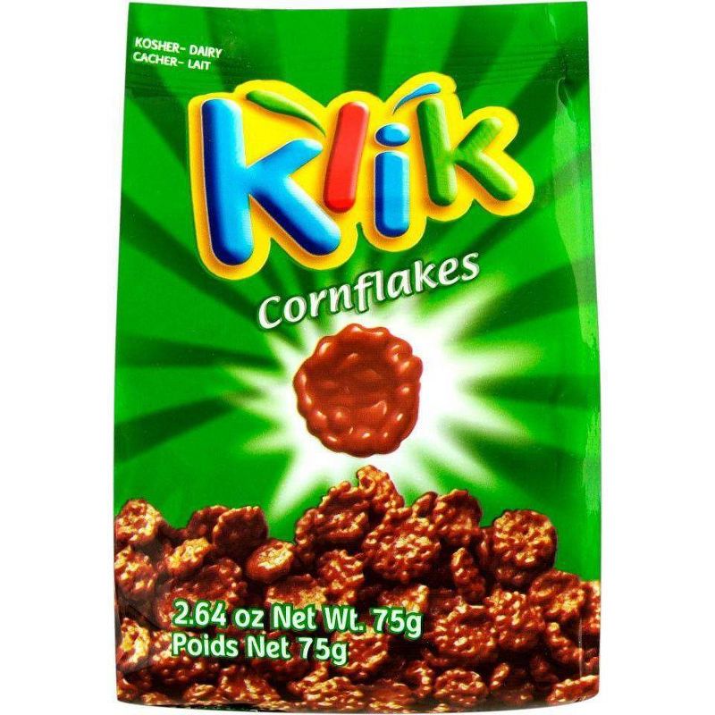 Klik Chocolate Covered Corn Flakes - 2.64oz