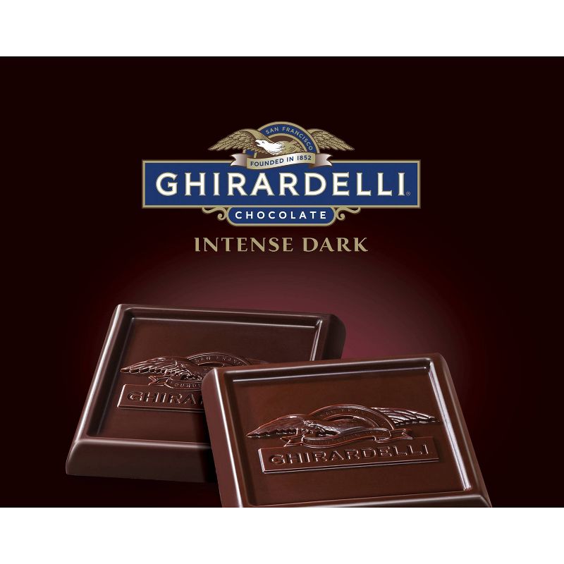 Ghirardelli Intense Dark Moonlight Mystique 92% Cacao Dark Chocolate Squares - 4.8oz