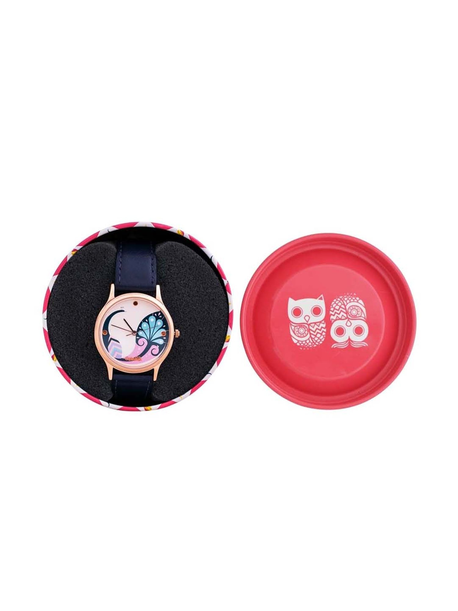 Chumbak HQ6 Urban Feathers Analog Watch for Women