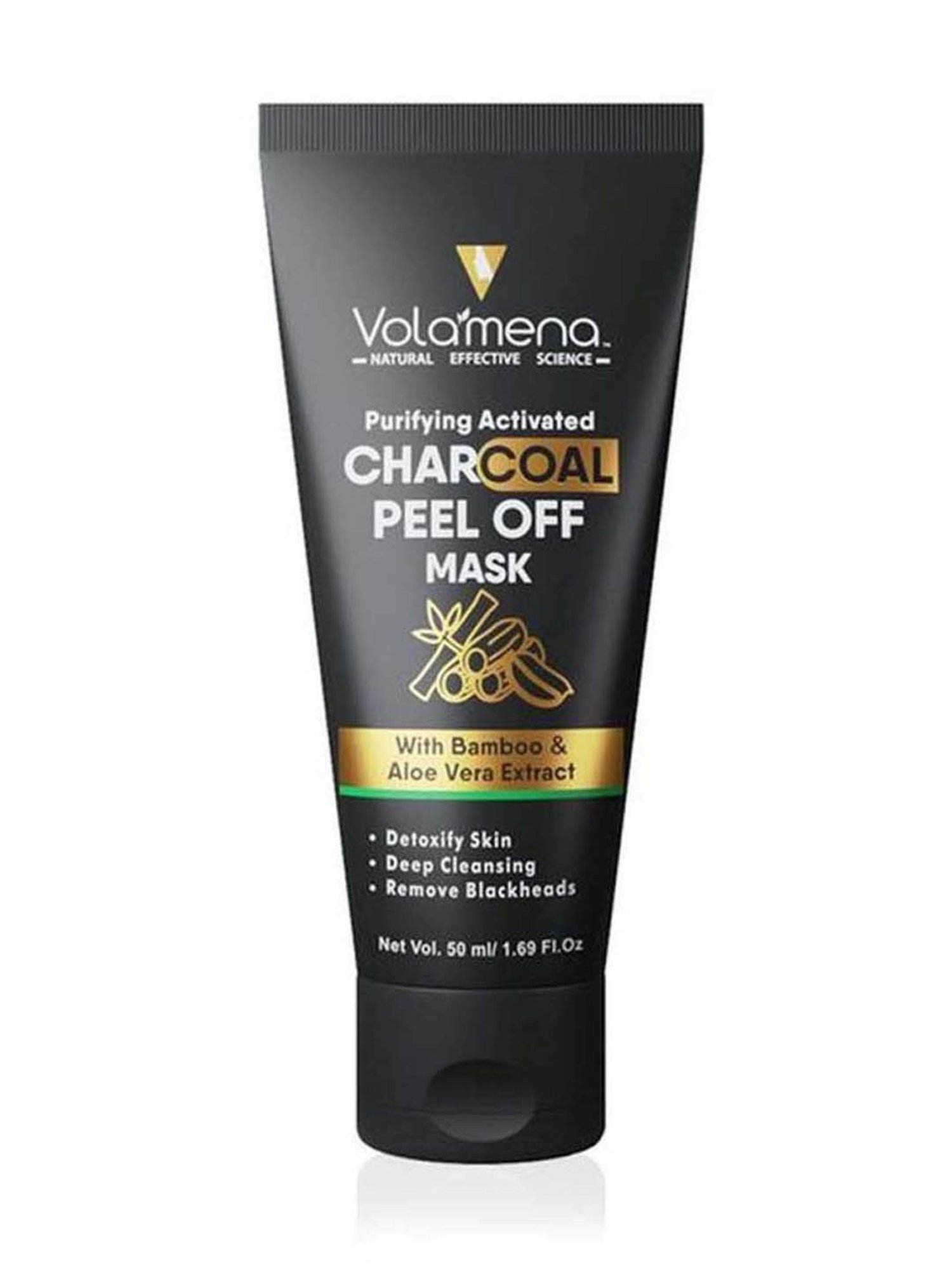 Volamena Purifying Activated Charcoal Peel Off Mask - 50 ml