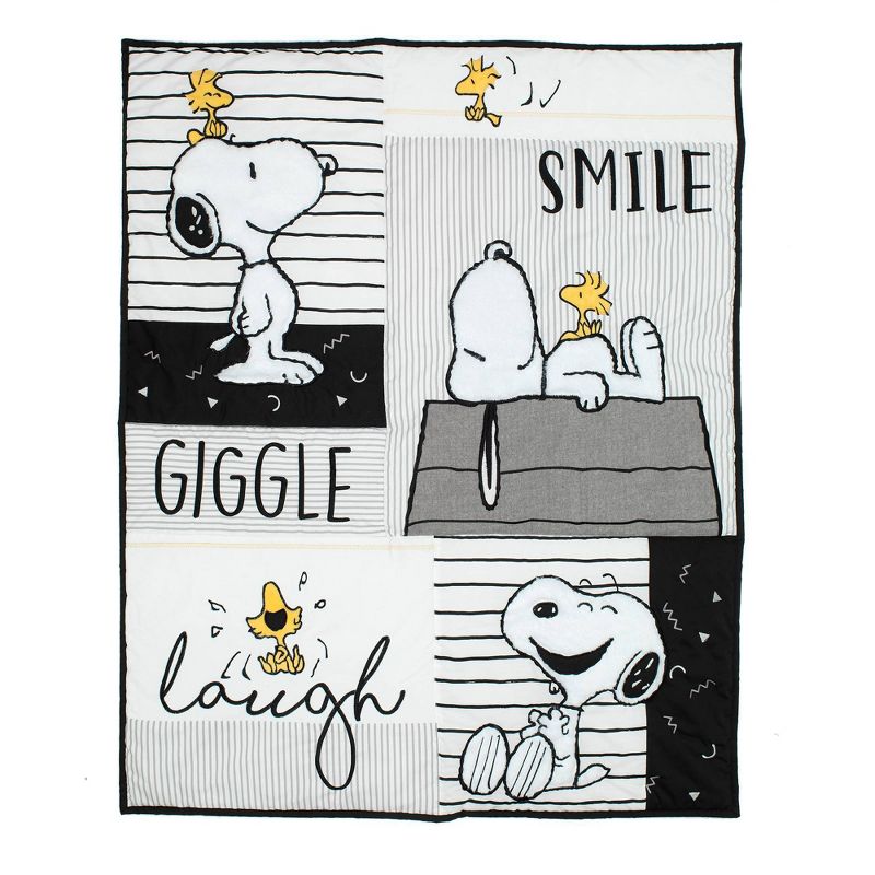Lambs & Ivy Classic Snoopy Crib Bedding Set - 3pc