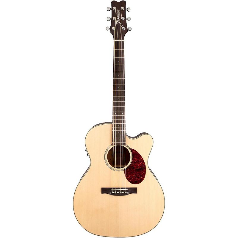 Jasmine JO-37CE Orchestra Acoustic-Electric Guitar Natural