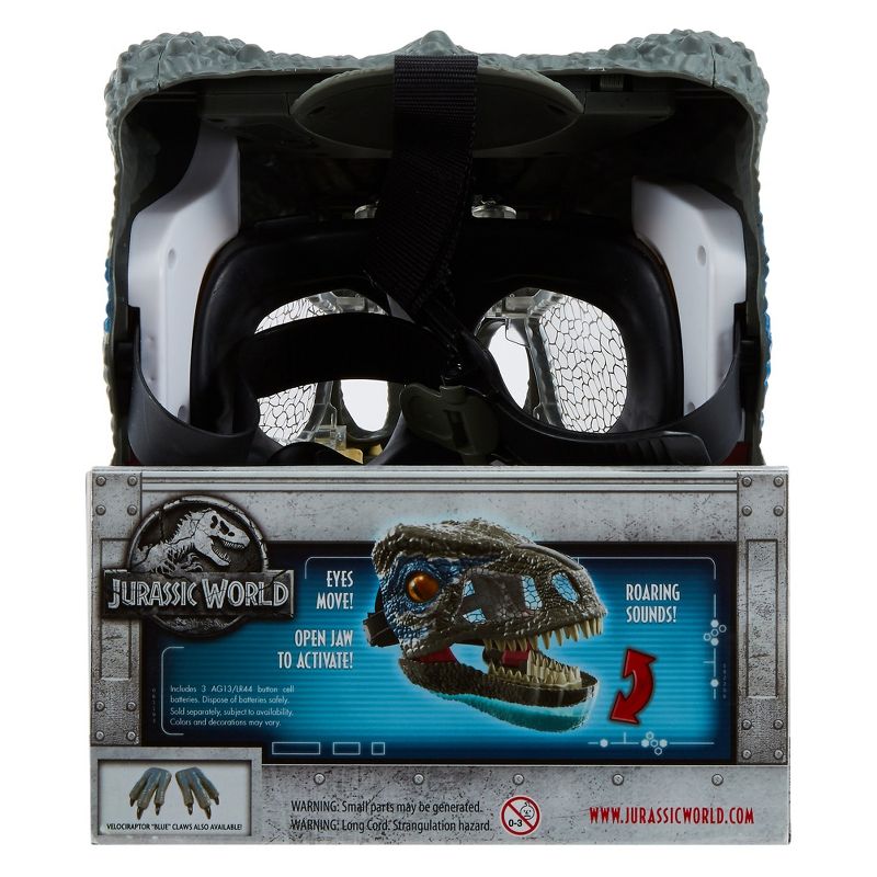 Jurassic World Velociraptor "Blue" Chomp 'N Roar Mask