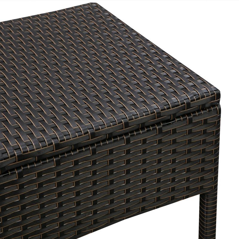 Bern 3pc Wicker Balcony Chat Set - Mocha -  Balkene Home