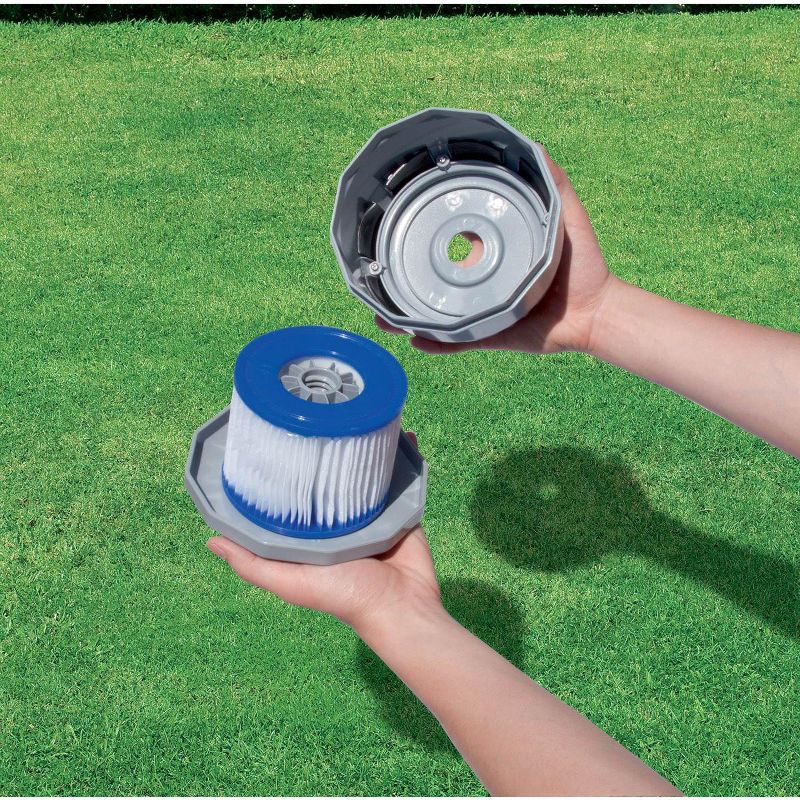 Intex 29007E Type H Easy Set Filter Cartridge Replacement for Swimming Pools