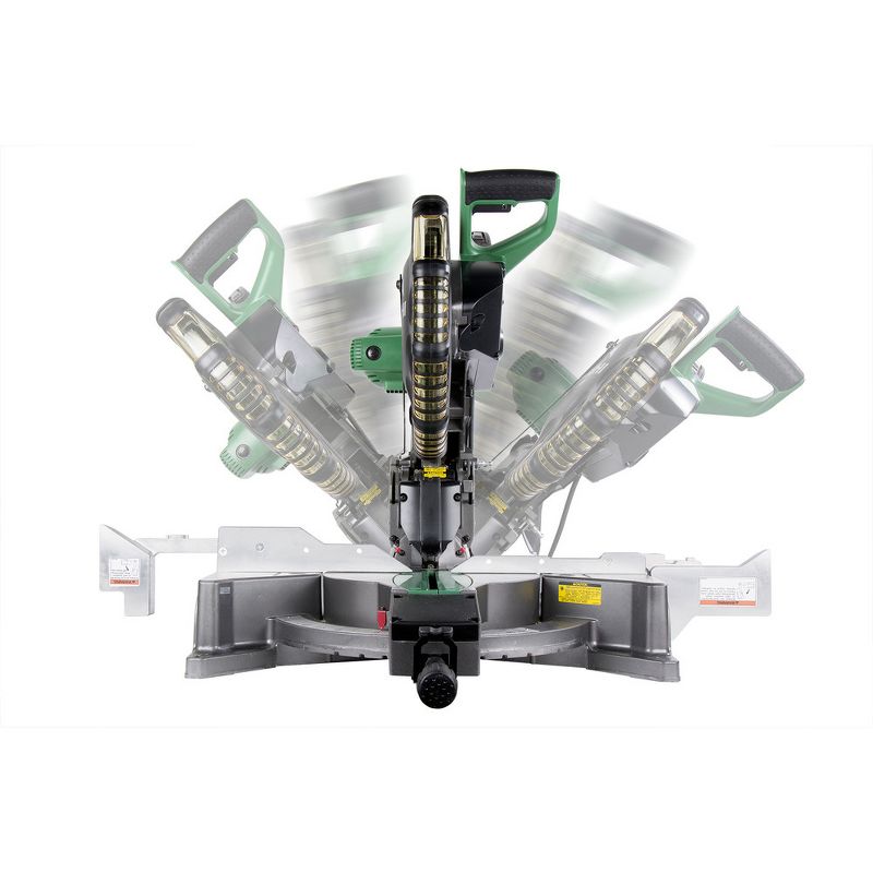 Hitachi C12FDH 12 in. Dual Bevel Miter Saw with Laser Guide