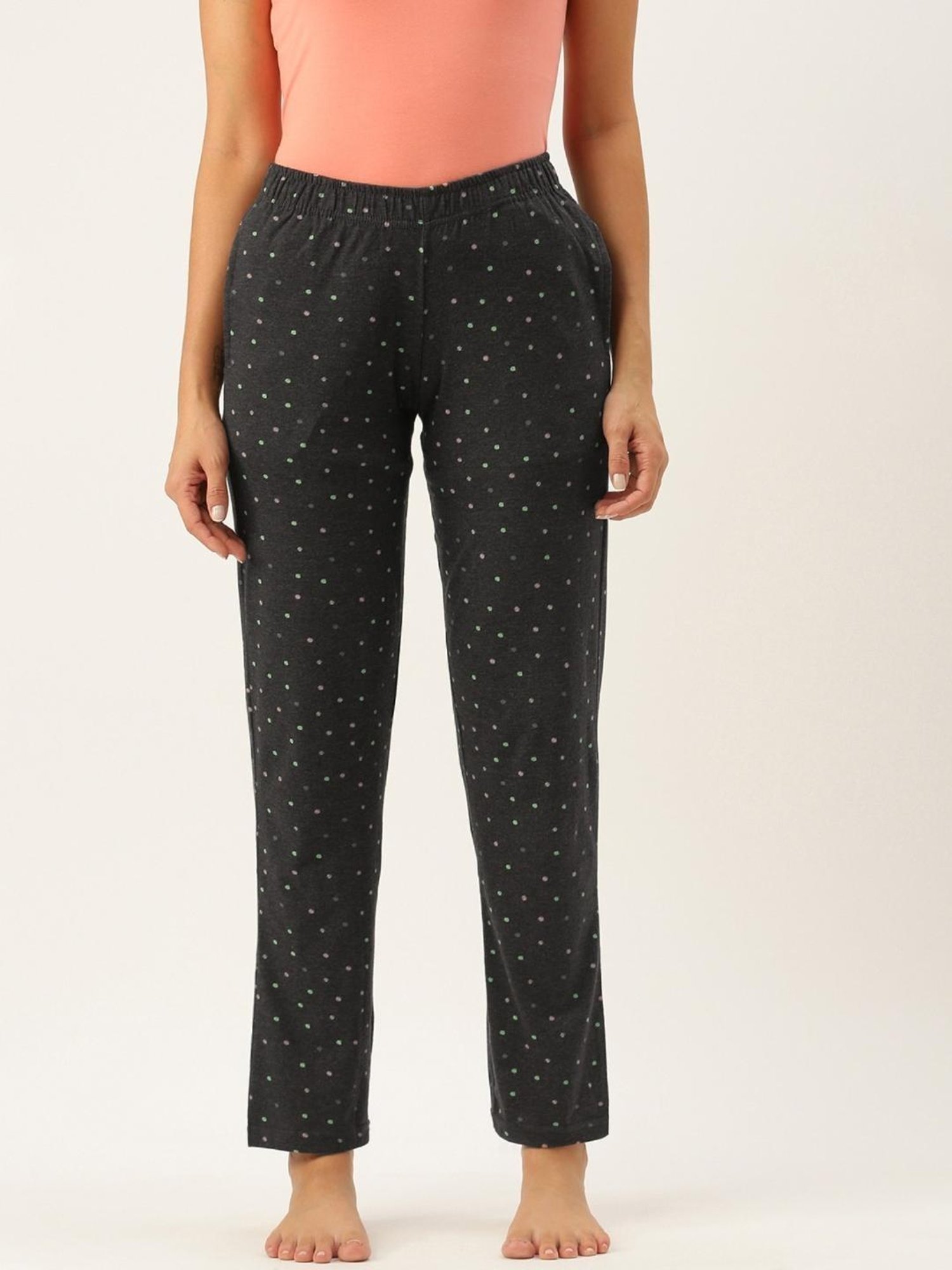 Clt.s Grey Polka Dot Pajamas