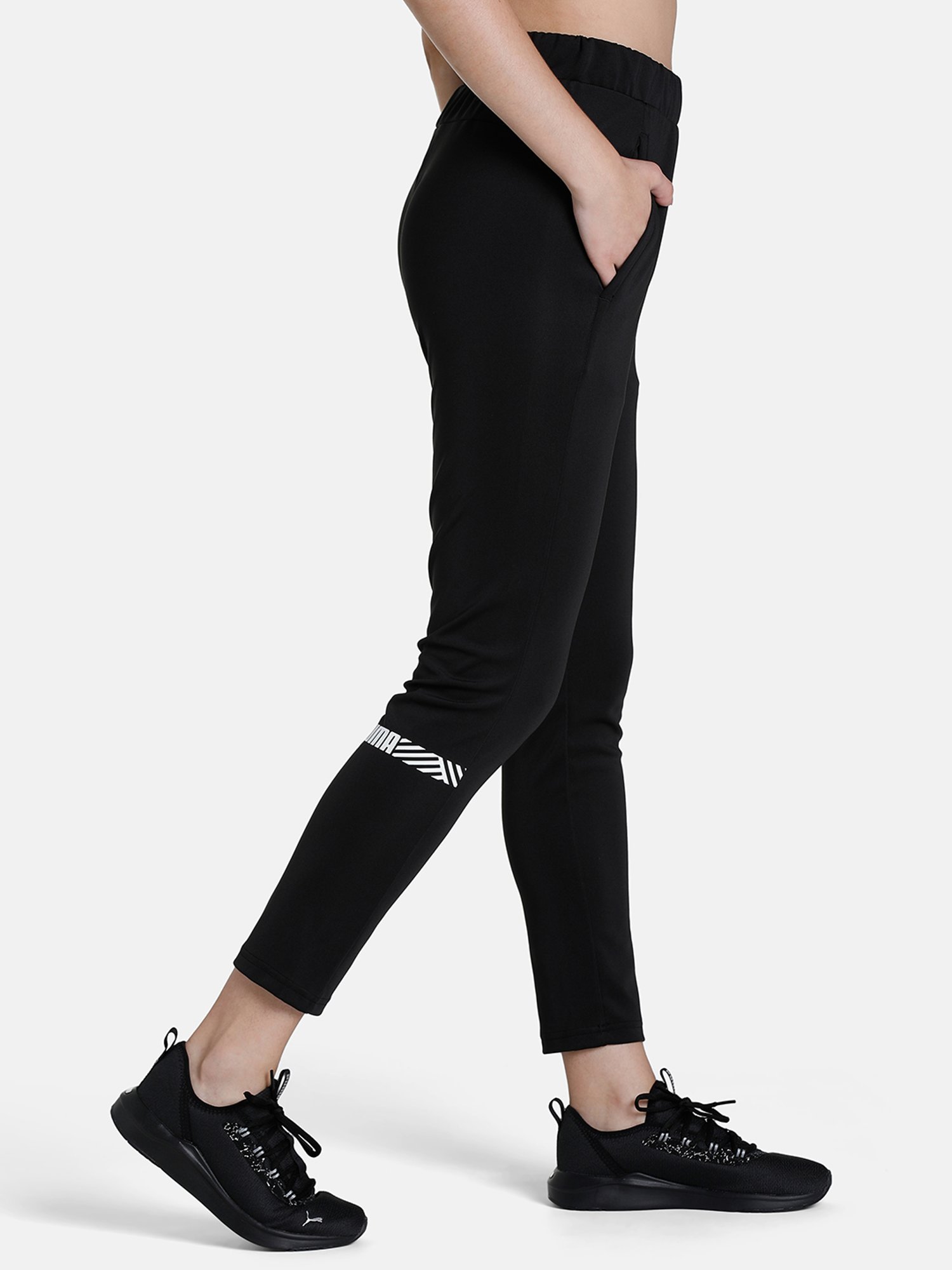 KENDALL + KYLIE White Printed Sports Tights