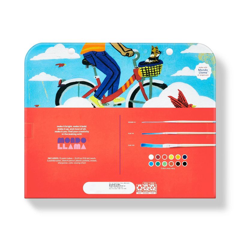 20pc Artist Acrylic Paint Set - Mondo Llama™