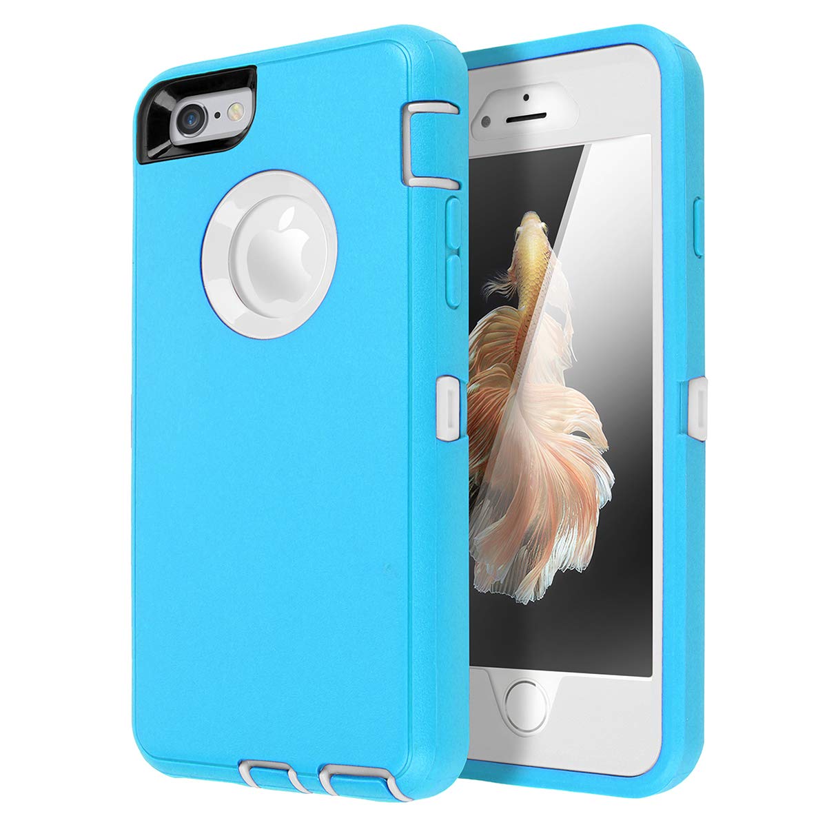 AICase Heavy Duty Tough 3 in 1 Rugged Shockproof Case for iPhone 7+/8+