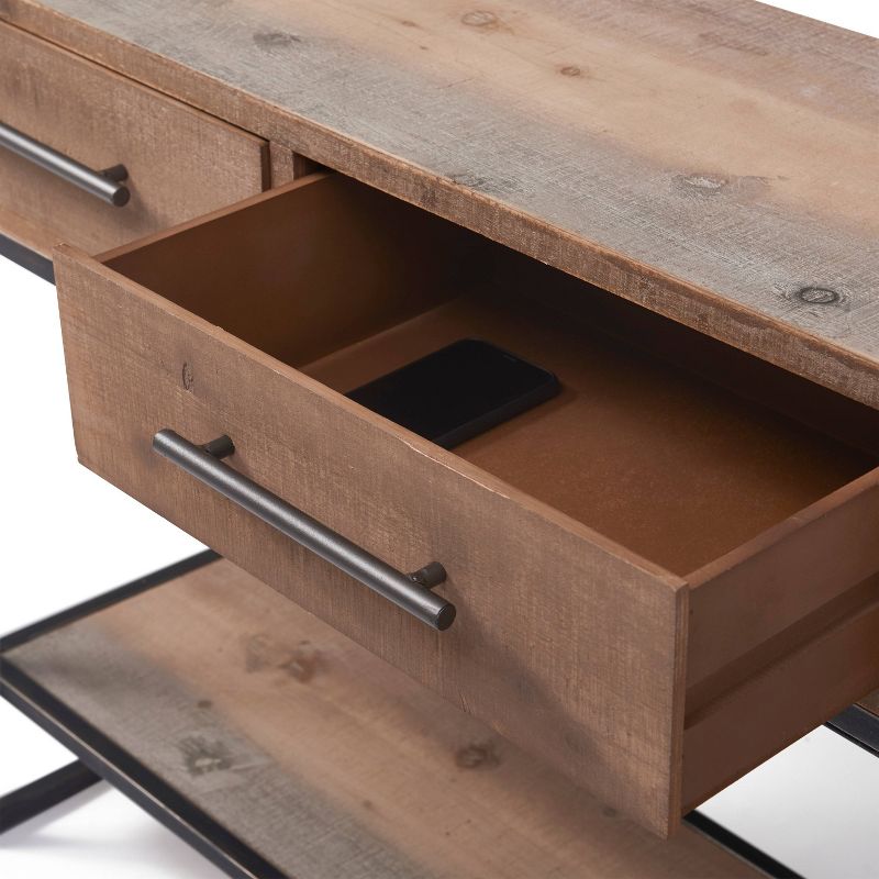 Morris Console Table Brown - Finch