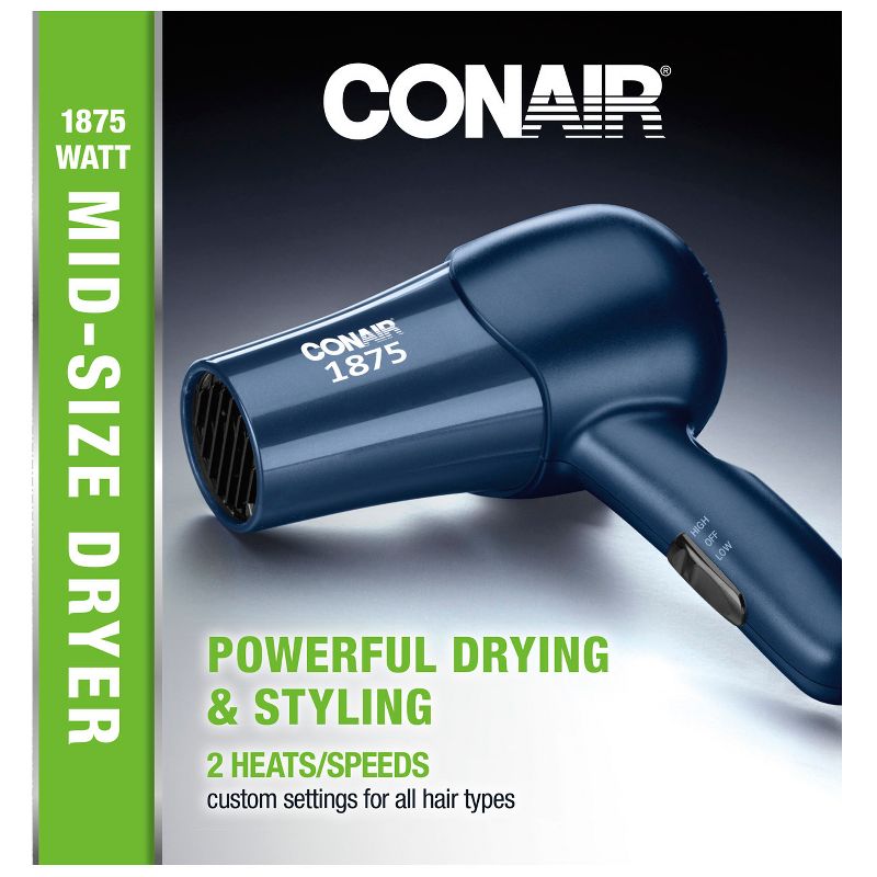 Conair Navy Mid Size Turbo Dryer