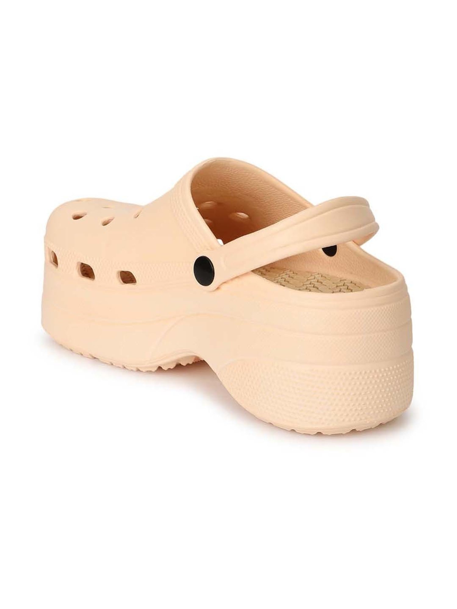 Truffle Collection Women's Beige Back Starp Clogs