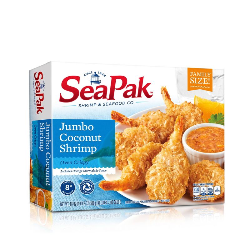 SeaPak Jumbo Coconut Shrimp - Frozen - 18oz