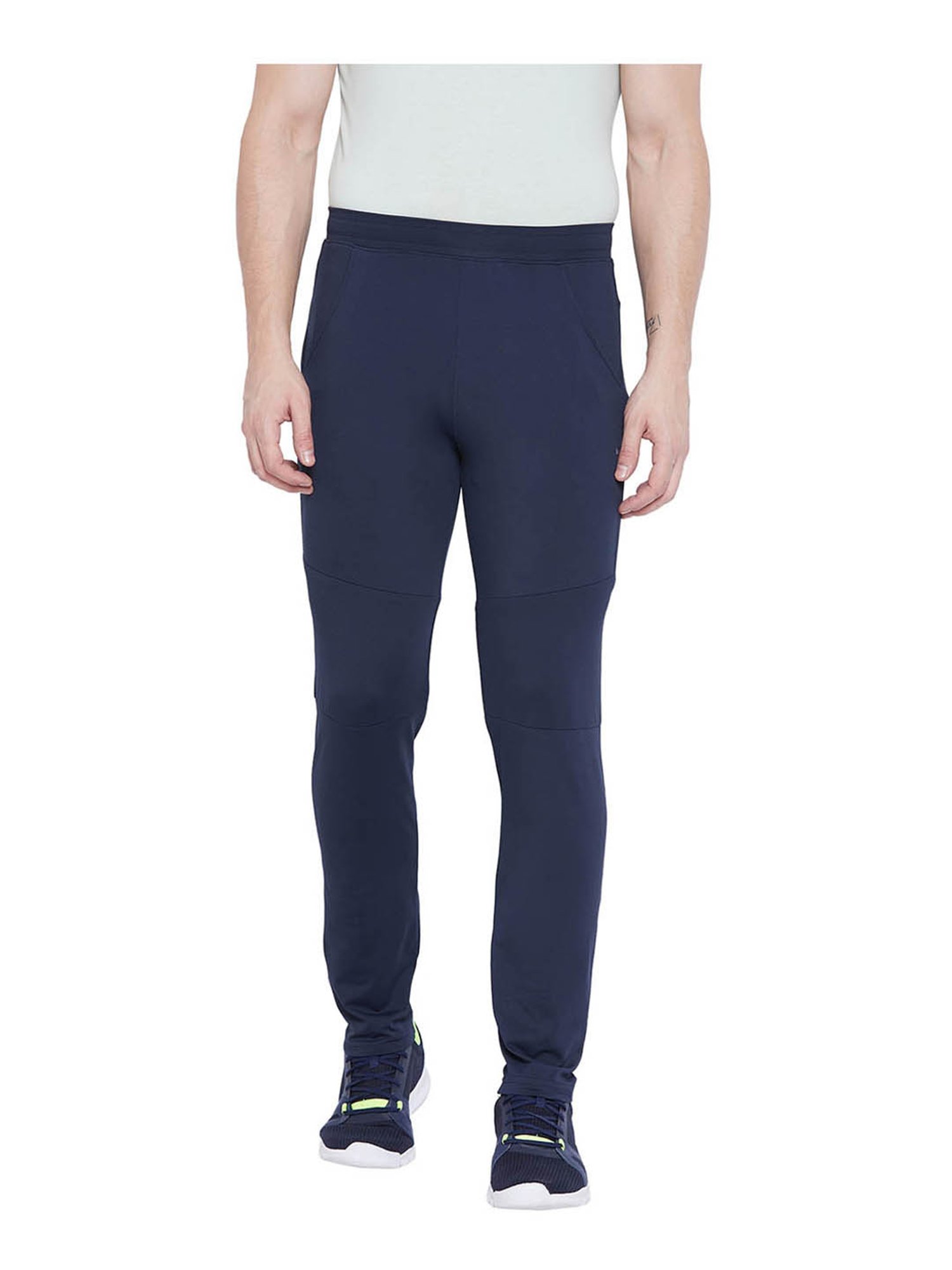 Okane Navy Regular Fit Trackpants