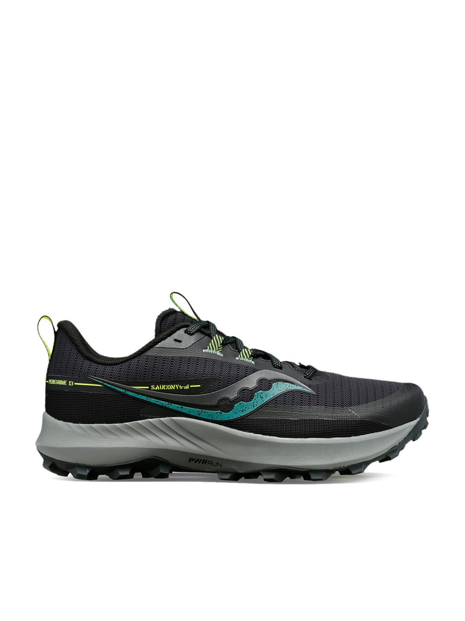 Saucony Men's Peregrine 13 Black Outdoor Shoes