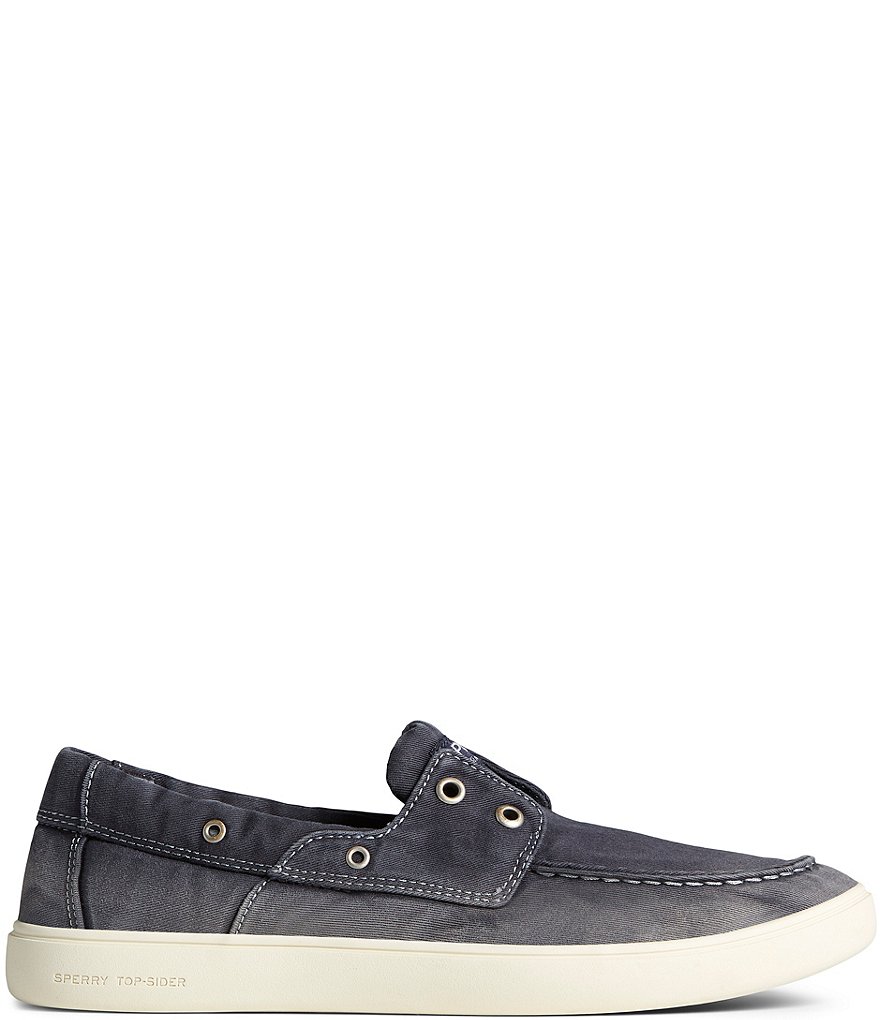 Sperry Men's Outer Banks 2-Eye Salt-Washed Slip-On Boat Shoes