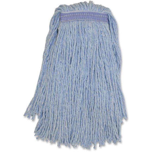 Genuine Joe Blended Colored Yarn Mop No.20 12EA/CT Blue N20B1BCT