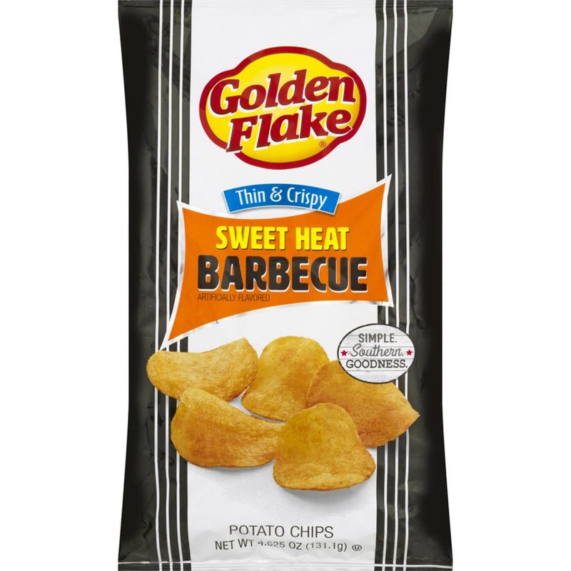 Golden Flake  Sweet Heat BBQ Chips - 4.625oz