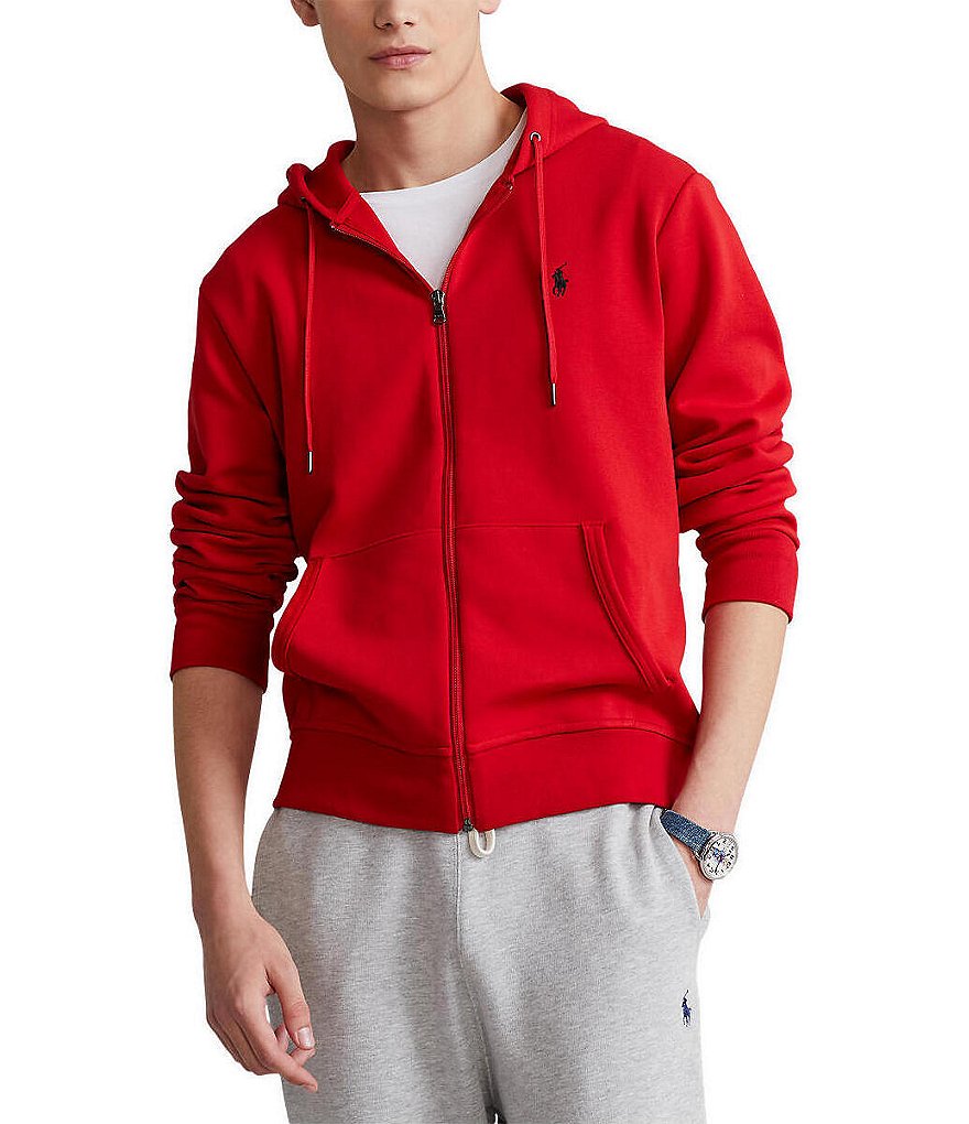 Polo Ralph Lauren Double-Knit Full-Zip Hoodie