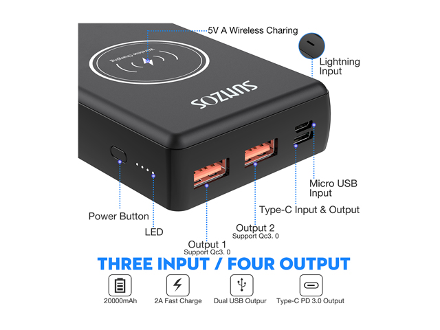 2600mAh Power Bank Portable External Battery Charger for iPhone 4S 5 5S