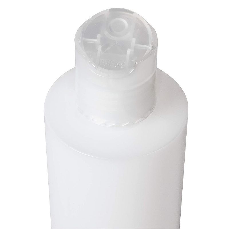 Juvale 6 Packs Plastic Squeeze Bottles with Caps, Arts and Crafts (1.9 x 6.5 In, 8 oz)