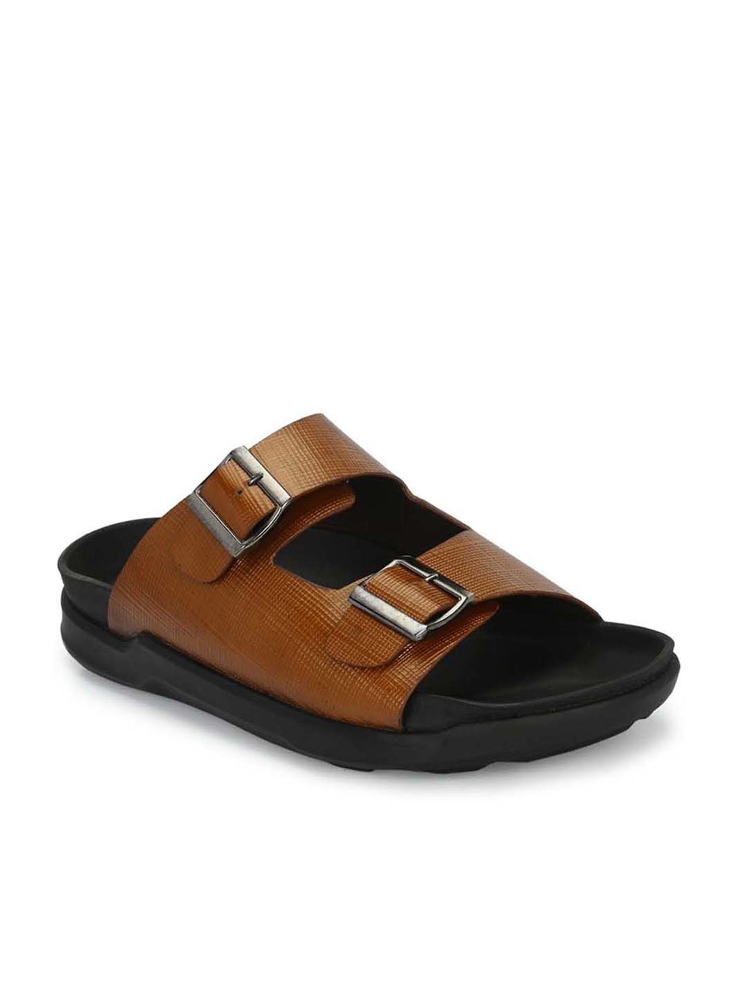 Hitz Men's Tan Casual Sandals