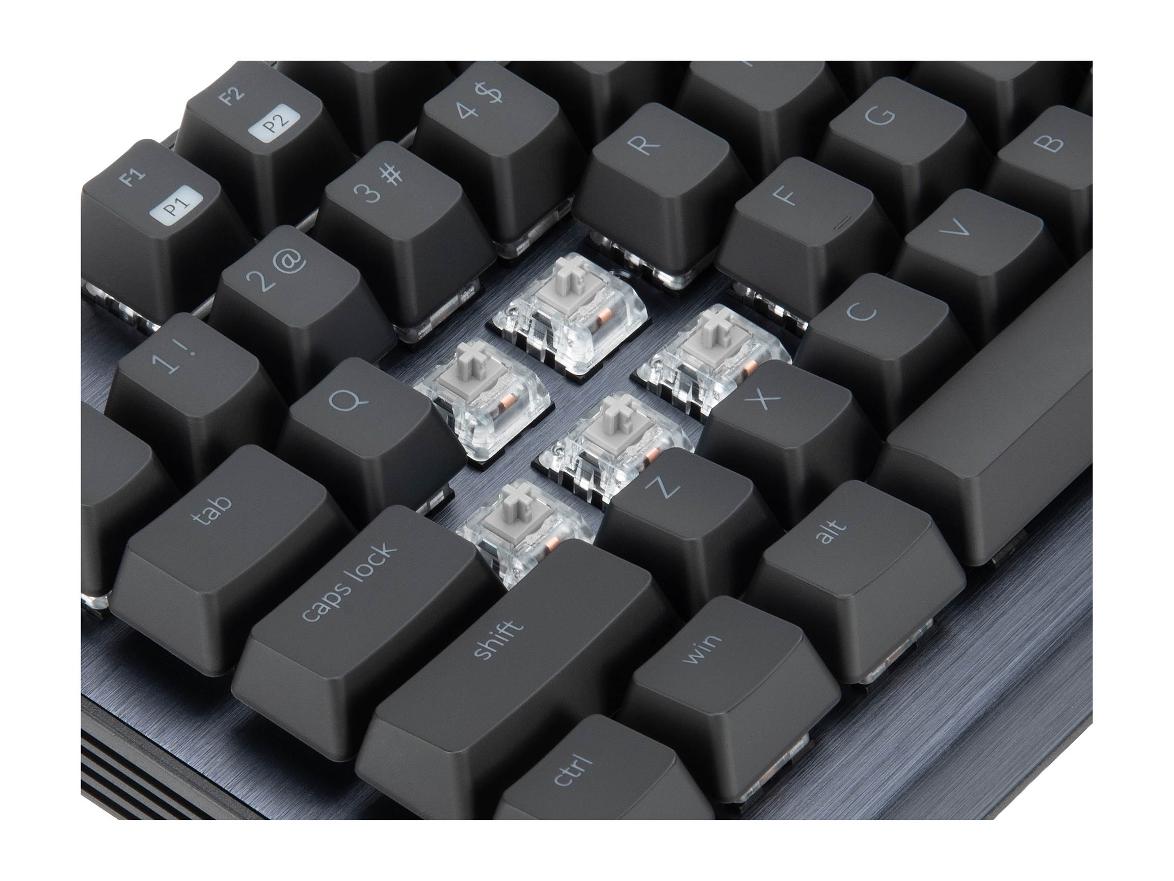 Rosewill NEON K91 RGB BR Mechanical Gaming Keyboard with Brown Switches, Underglow and 17 Backlit Modes, Multifunctional Dial Control, Wrist Rest and PBT Keycap Set