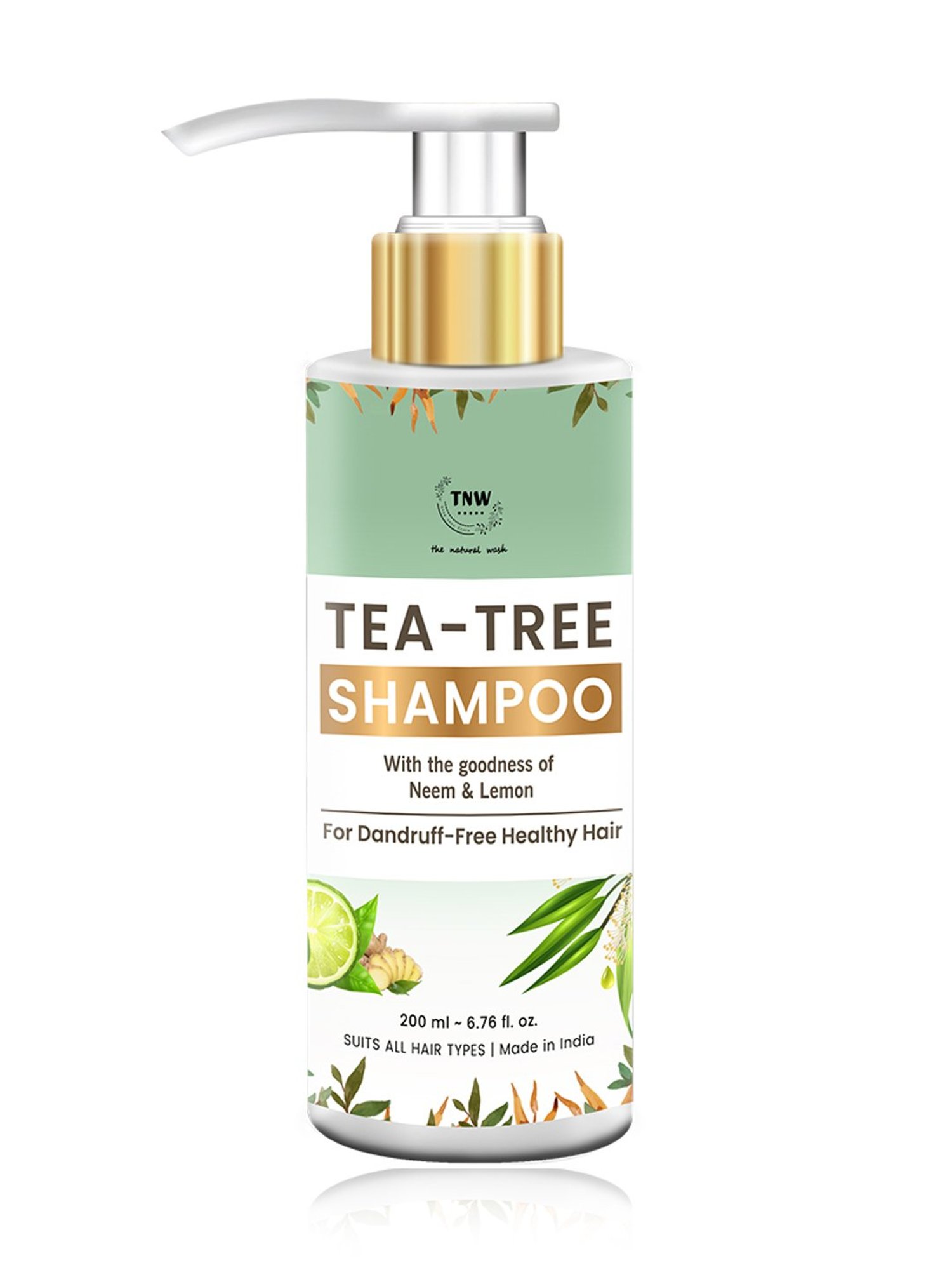 TNW-The Natural Wash Tea Tree Shampoo - 200 ml