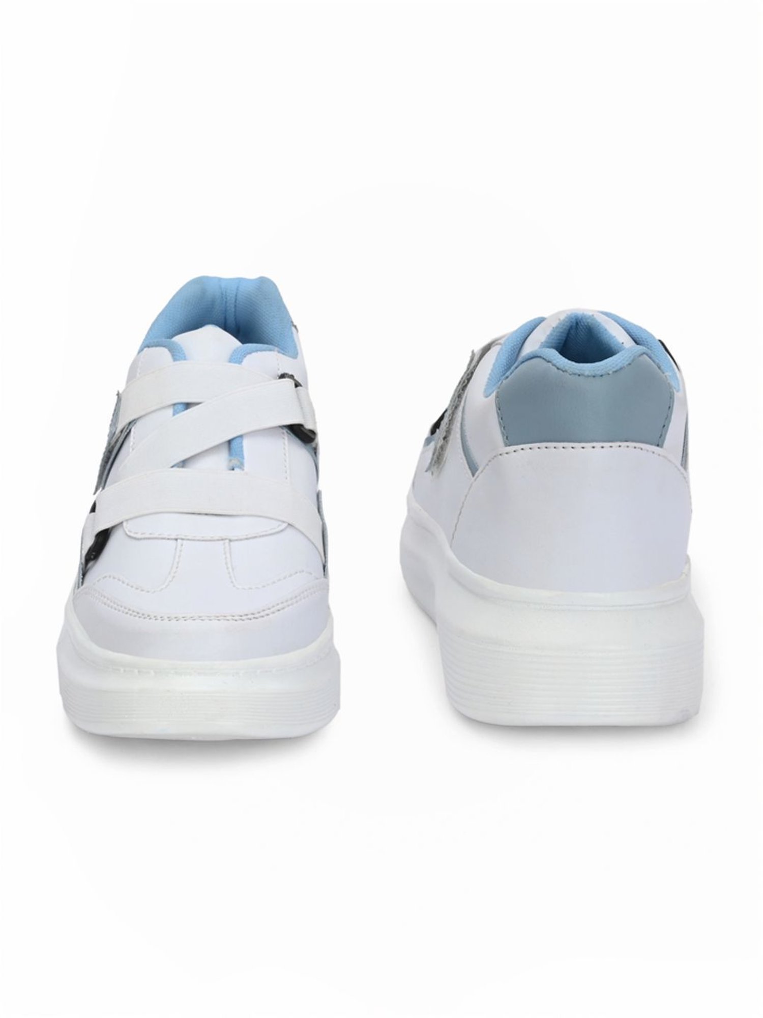 Giorgio Women's White & Blue Sneakers
