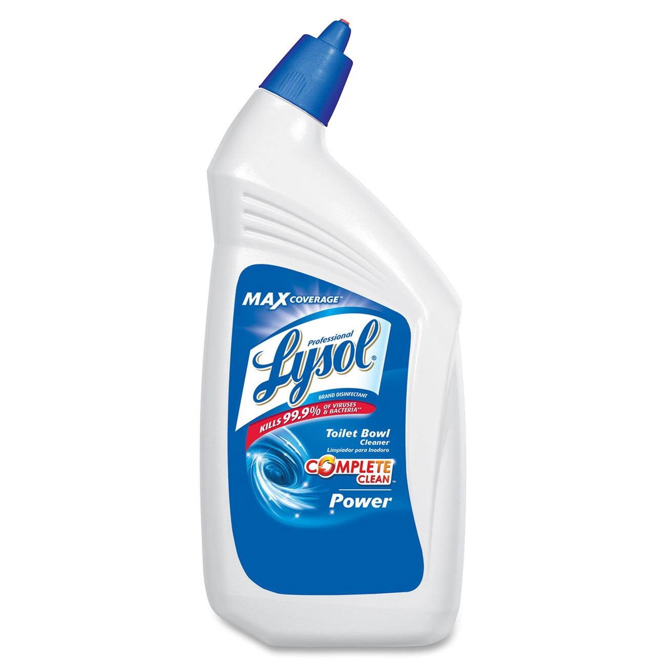 Professional LYSOL Brand 74278CT Disinfectant Toilet Bowl Cleaner, 32 oz. Bottle, 12/Carton