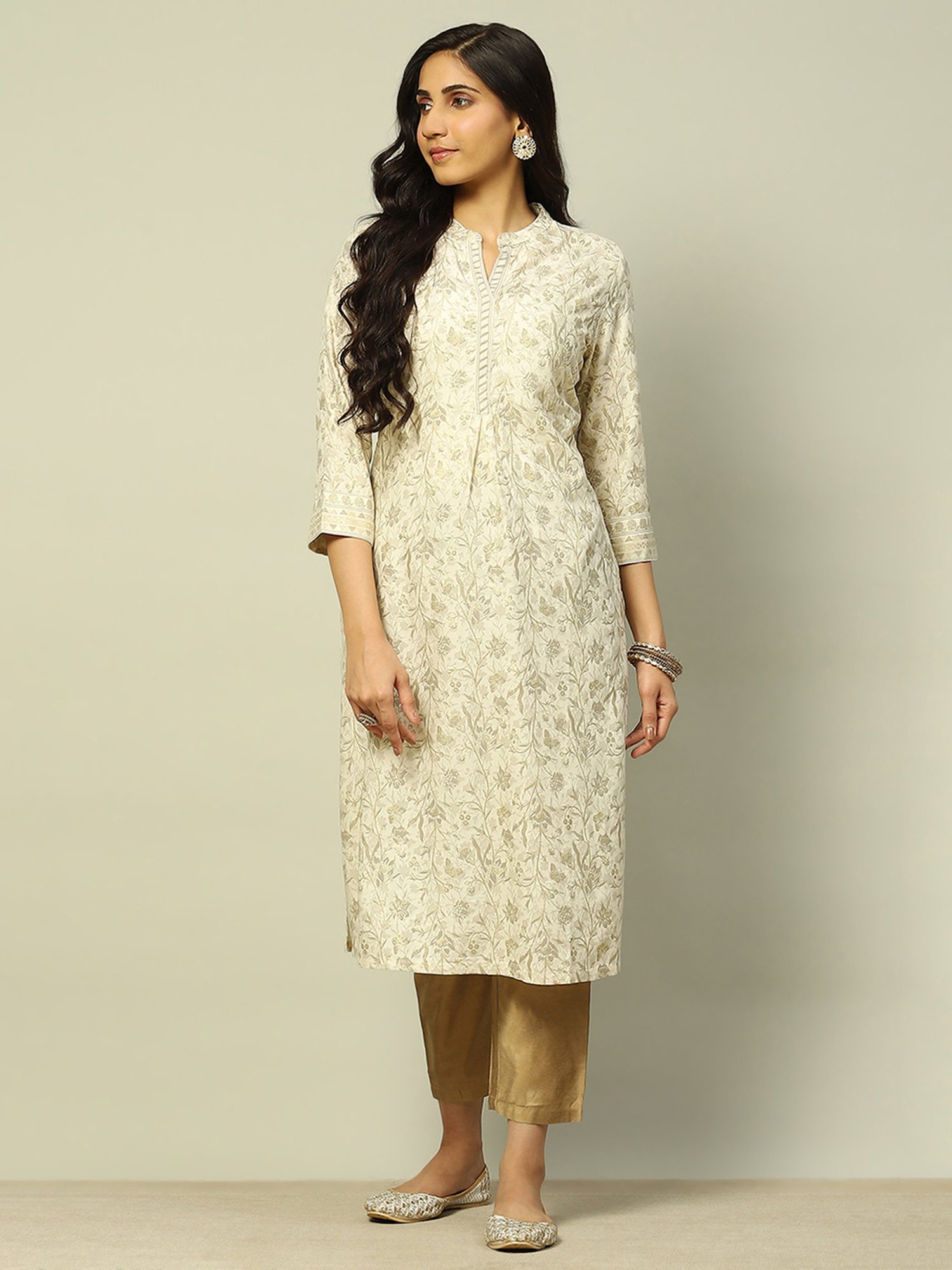 Castle Black Embroidered Palazzos