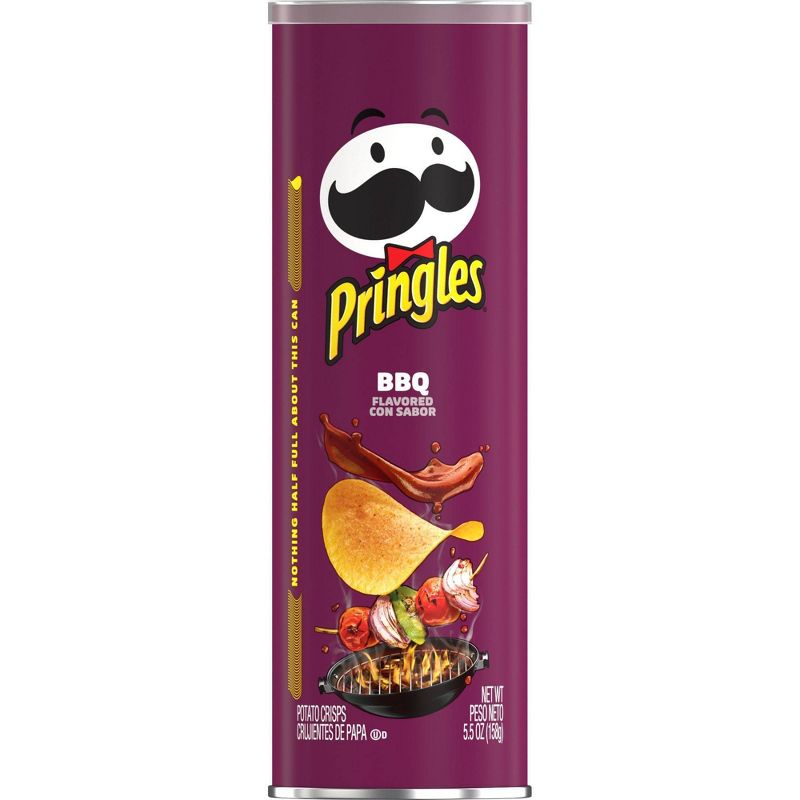 Pringles Snack Stacks BBQ Flavored Potato Crisps Chips - 5.5oz