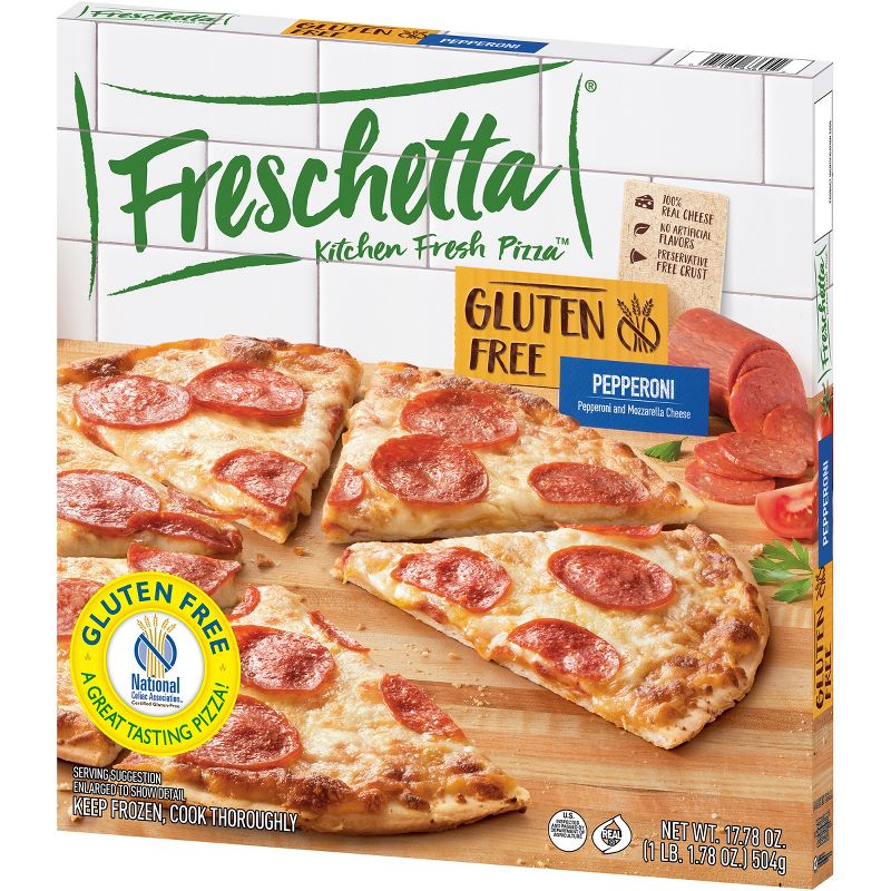 Freschetta Gluten Free Pepperoni Frozen Pizza - 17.78oz