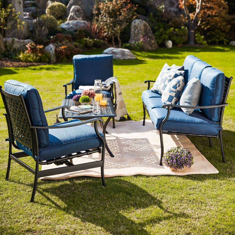 4pc Outdoor Patio Seating Set - Patio Festival