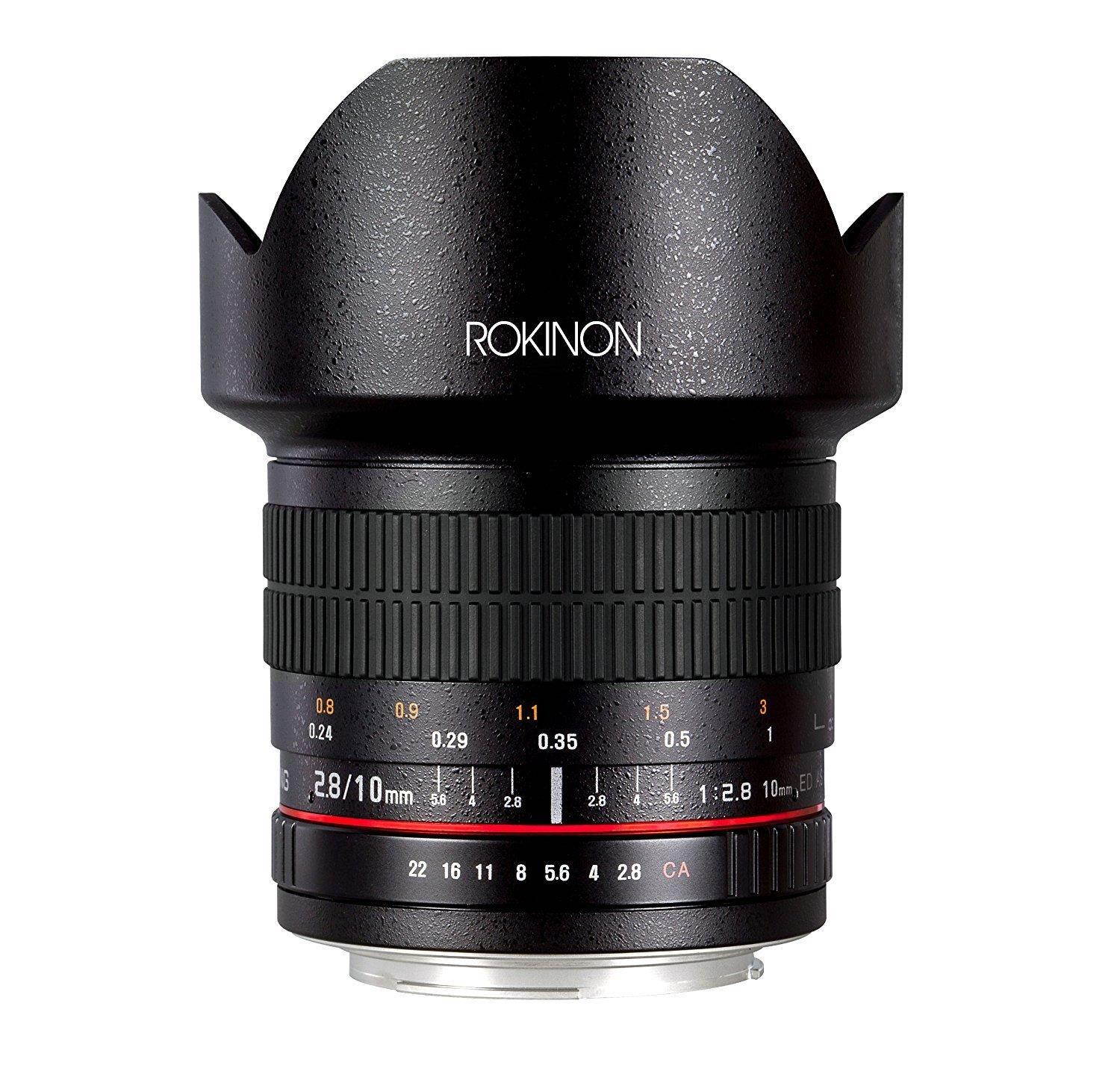 Rokinon 10mm f/2.8 Ultra Wide Angle Lens (for Sony Alpha E-Mount Cameras)