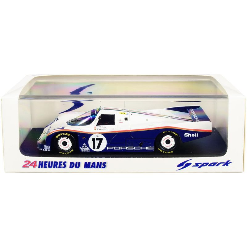Porsche 962 C #17 D. Bell - H. J. Stuck - A. Holbert Winner 24 Hours of Le Mans (1987) 1/43 Model Car by Spark