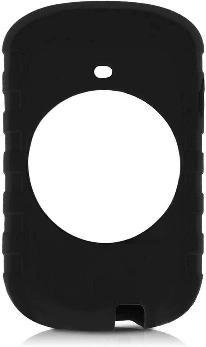 kwmobile Case Compatible with Garmin Edge 530 - Soft Silicone Bike GPS Navigation System Protective Cover - Black