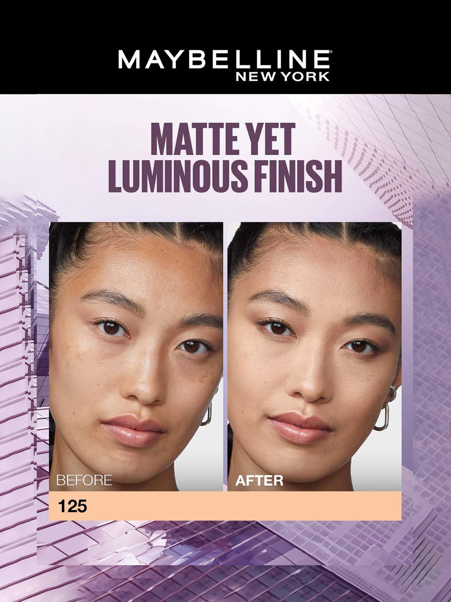 Maybelline New York Super Stay Up To 30H Lumi-Matte Foundation SPF 16 125 - 35 ml