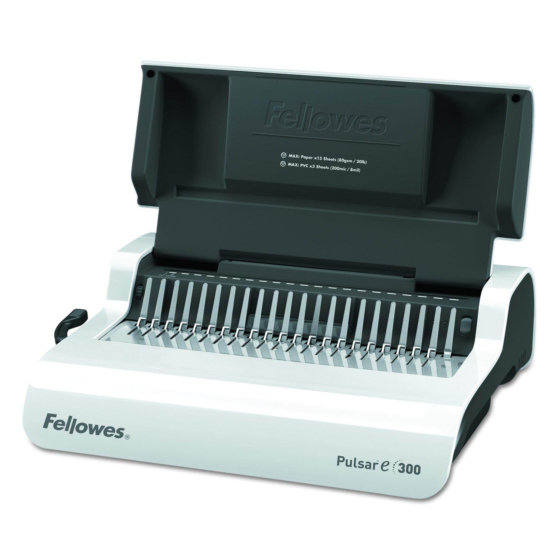 5216701 Fellowes, Inc. Medium Duty Office Machine With Convenient Electric Punching. Punches 15 Sheets