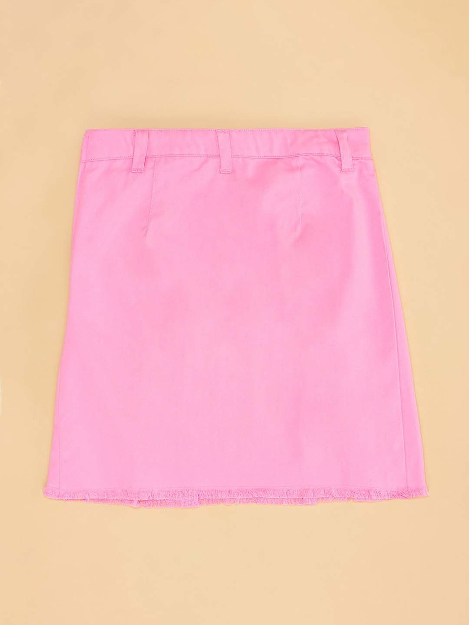 Angel & Rocket Kids Pink Floral Print Skirt