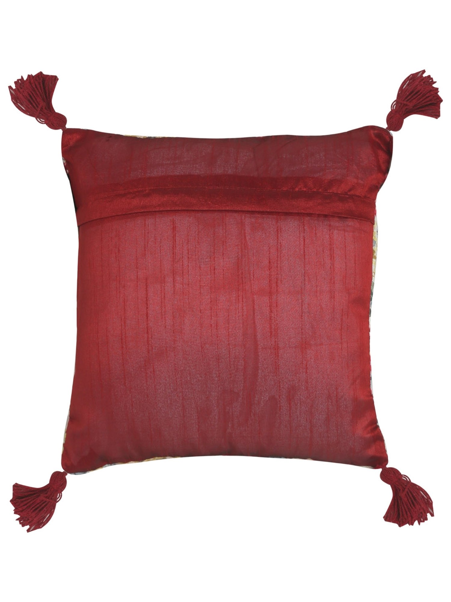 HOSTA HOMES Multicolor Velvet Ultra Soft Cushion Covers - Set of 2